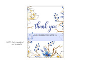 Romantic Peony Forest Wedding Invite, a Stationery Template by DreamsClipArt (Thumbnail 6 of 7)
