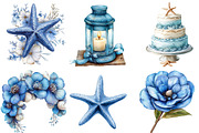 Beach Wedding Set Clipart, an Illustration by Designworld (Thumbnail 5 of 7)