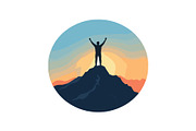 Mountain Explorer Silhouette Bundle, an Object Graphic by Gfx_Store (Thumbnail 11 of 13)