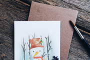 Christmas Cards Collectible Clipart, an Illustration by artemyst (Thumbnail 4 of 4)