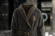 Hotel Bathrobe Mockup, an Apparel Mockup by rebrandy (Thumbnail 8 of 11)