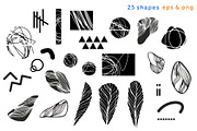 Collage me! Abstract modern bundle, a Pattern Graphic by lisa_kalev (Thumbnail 25 of 26)