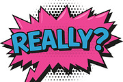 Comic speech bubbles, an Object Illustration by Woters little shop (Thumbnail 10 of 25)
