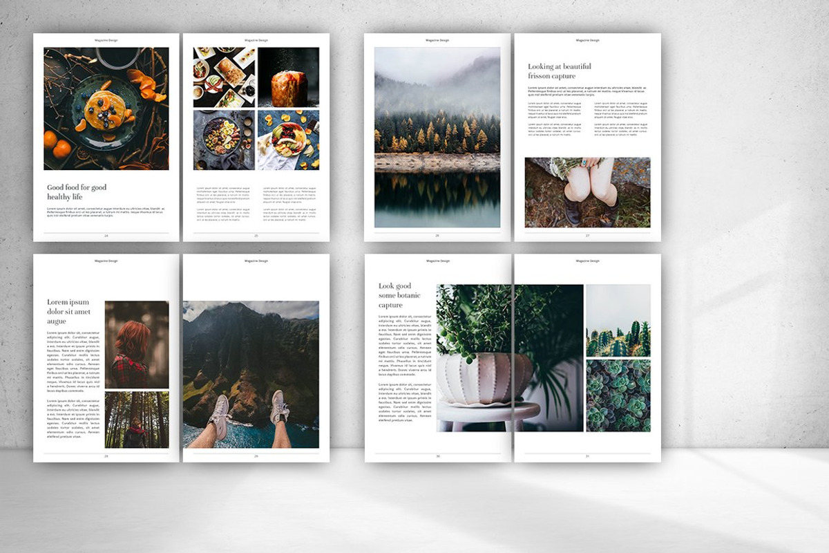 Magazine Bundle, a Magazine Template by design_pick (Photo 6 of 21)