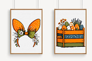 Watercolor Easter Clipart Bundle, an Illustration by Libby Wishes (Thumbnail 7 of 7)