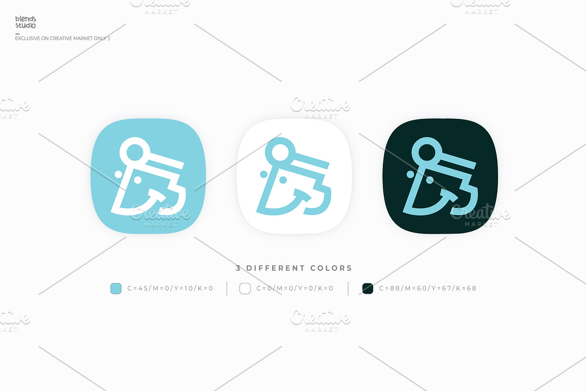 Happy doctor logo, a Branding & Logo Template by blends.studio (Photo 2 of 4)