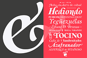Berganza Font, a Serif Font by Cuchi, qué Tipo! Foundry (Thumbnail 4 of 10)