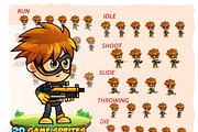 SuperBam 2D Game Sprites, an Illustration by DionArtworks (Thumbnail 2 of 3)