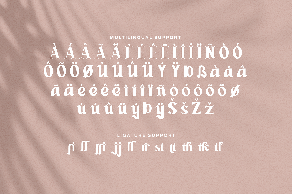 Hougthon - Modern Handwritten Serif, a Handwritten Font by overlaytemplates (Photo 5 of 5)