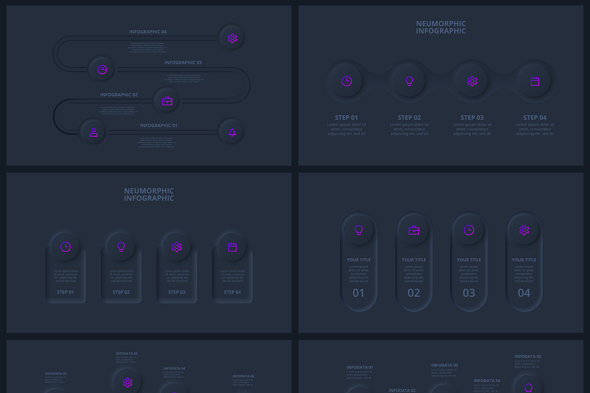 Neumorphic PowePoint Presentation, a Presentation Template by Abert (Photo 17 of 22)