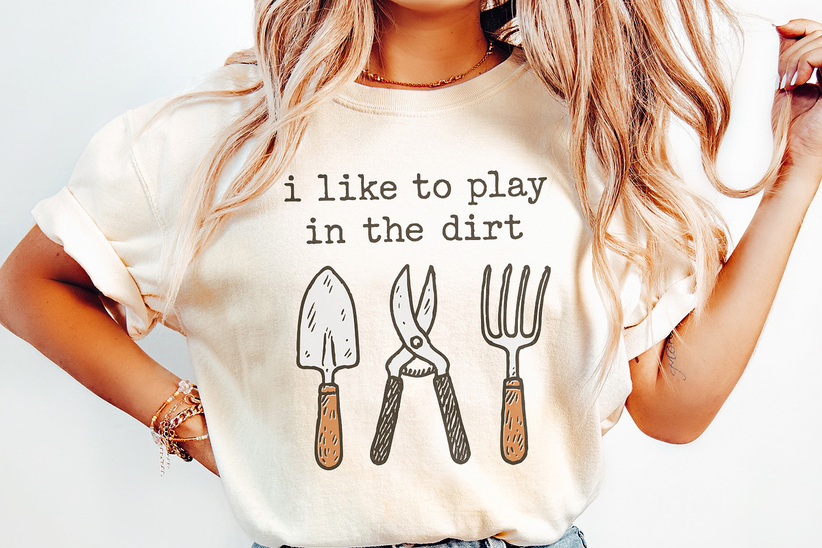 I Like To Play In The Dirt PNG, Fun, an Illustration by SharpMarketplace (Photo 2 of 9)