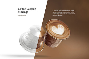 Coffee Capsule Mockup