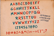 Sharpie Rough typeface, a Font by Graphic Bandits (Thumbnail 2 of 5)