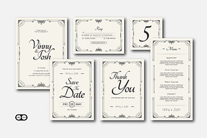 Simple Elegant Wedding Invitation, an Invitation Template by Siska Arista