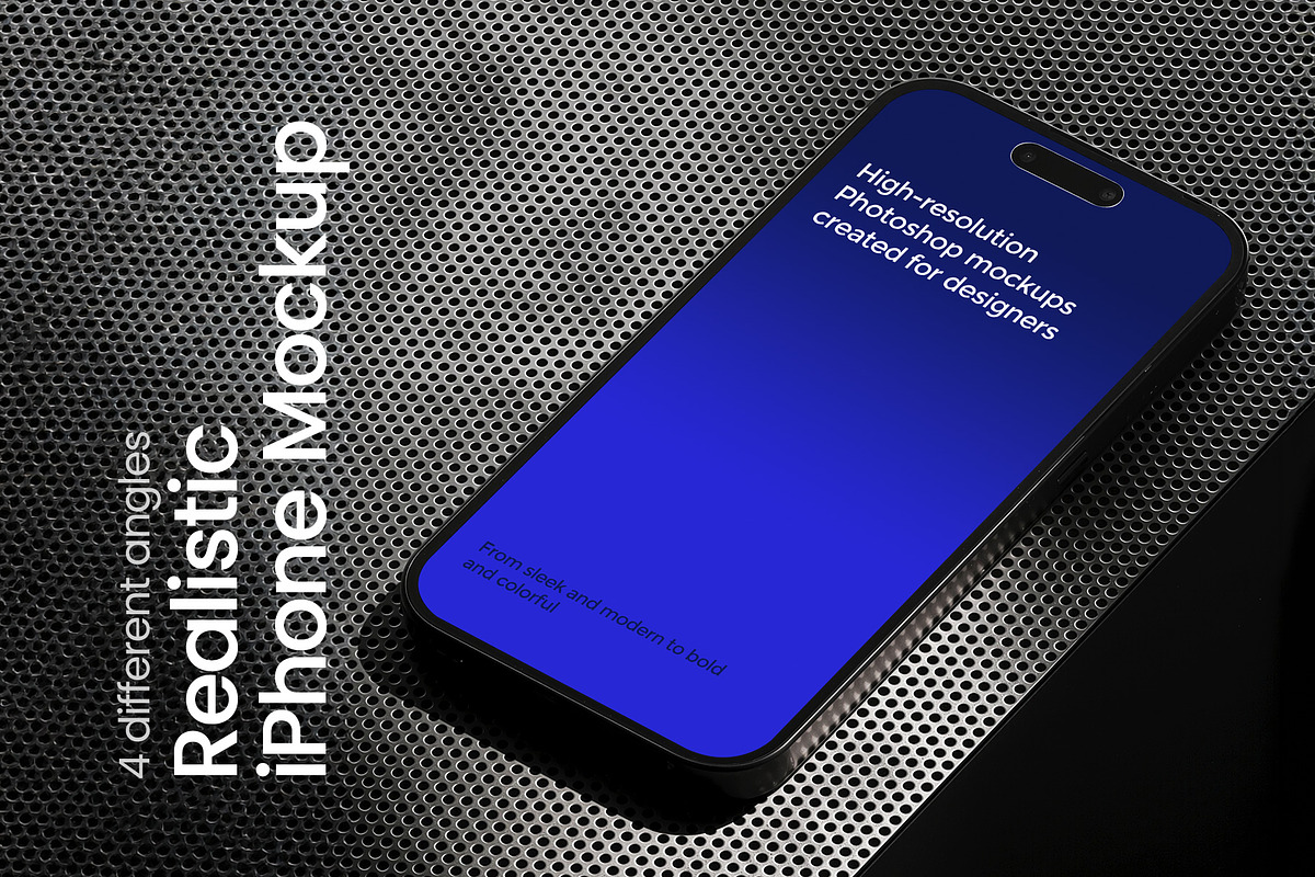 iPhone Realistic Mockup, an iPhone Mockup by We Design Everyday (Photo 1 of 5)