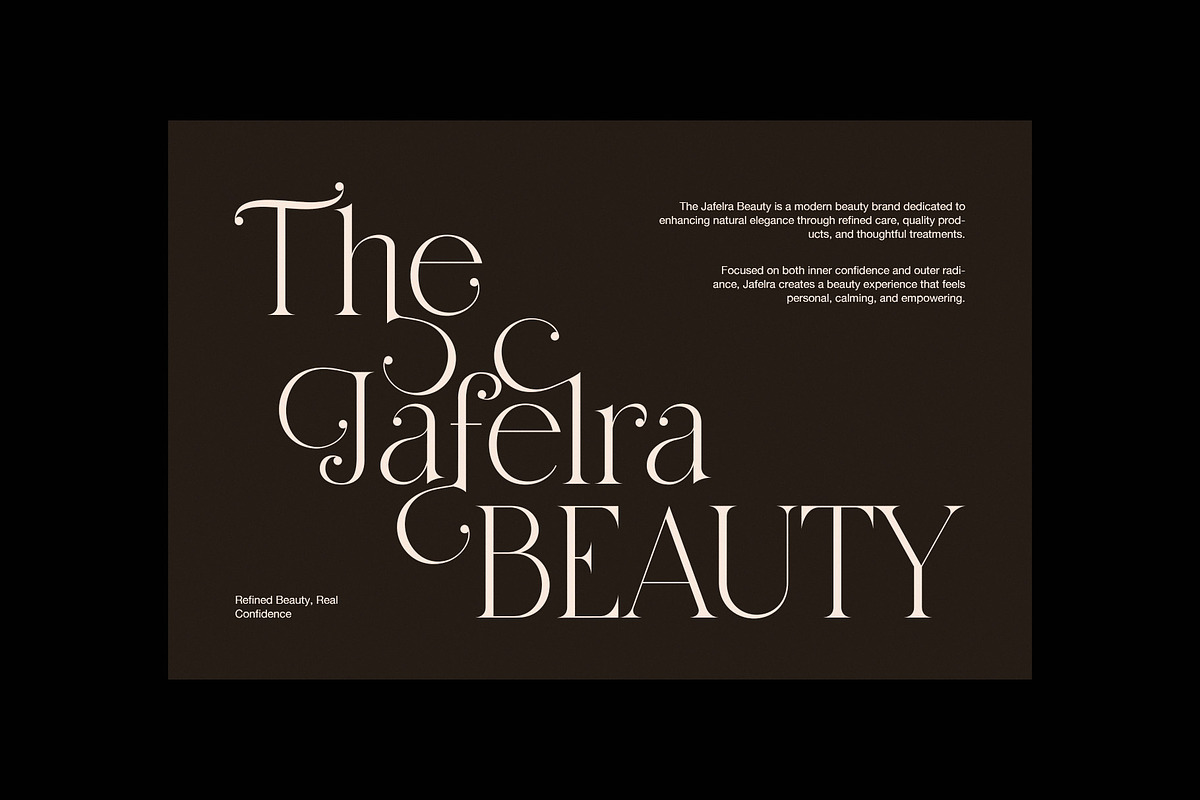 Amazing Luxury Ligature Serif Font, a Serif Font by Perfectype (Photo 6 of 8)