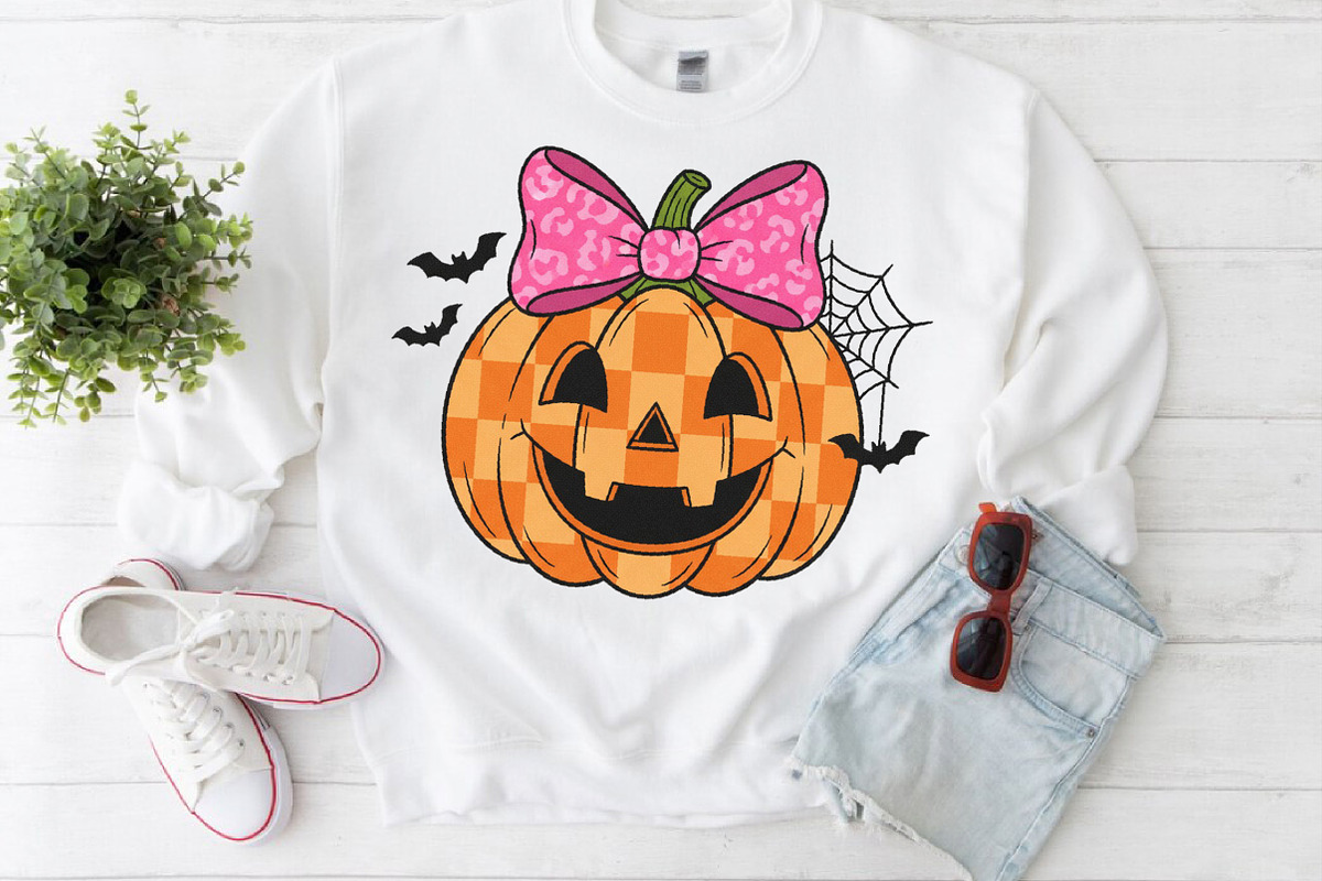 Halloween Pumpkin Girl Cute Kids PNG, an Illustration by Craft Nest (Photo 6 of 6)