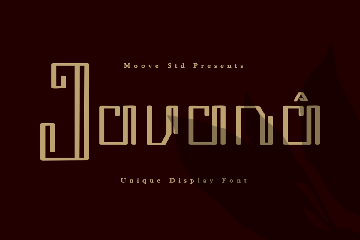 Javana | Unique Display Font, a Font by Moove Studio (Photo 1 of 7)