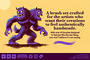Gritters Chalk Brushes (Photoshop), a Brush Add-On by G.A.R.M. Company (Thumbnail 3 of 13)