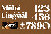 Gary, a Serif Font by zaaintype (Thumbnail 10 of 10)
