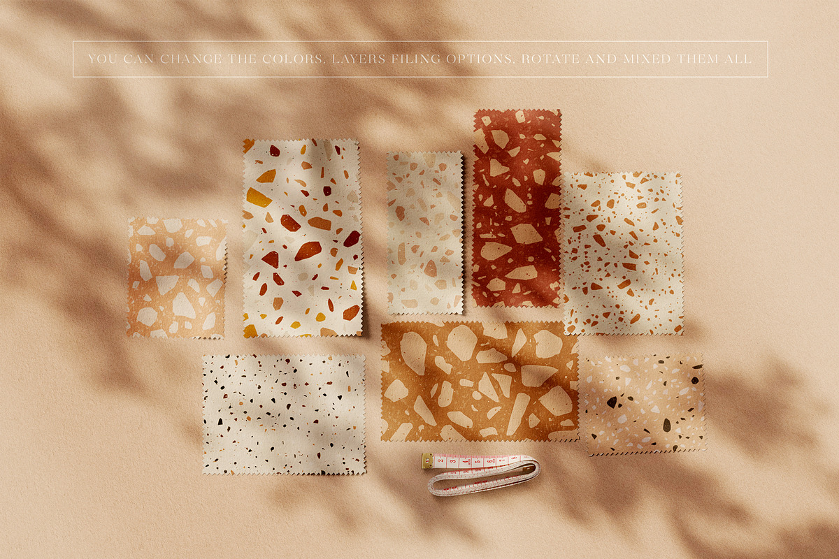 30 Terrazzo Seamless Patterns, a Pattern Graphic by Ayya Studio (Photo 11 of 12)