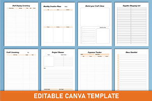 2024-25 Craft Business Planner Canva