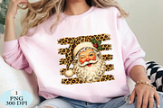 Leopard Print Santa Claus PNG, a Seasonal Illustration by Daily.Designs (Thumbnail 3 of 5)