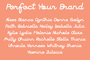 Barlagu Modern Scrip Font, a Script Font by Bilahstudio (Thumbnail 10 of 13)