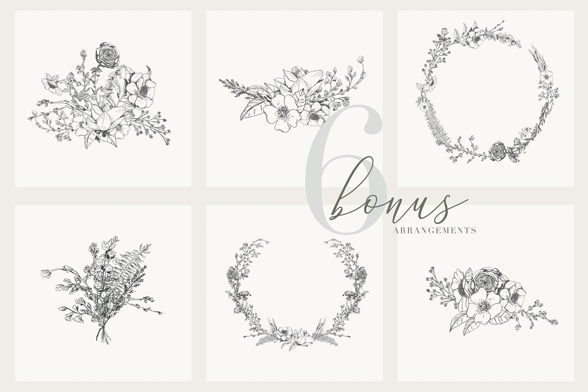 Watercolor Clipart Bundle, an Illustration by The Autumn Rabbit Ltd (Photo 16 of 26)