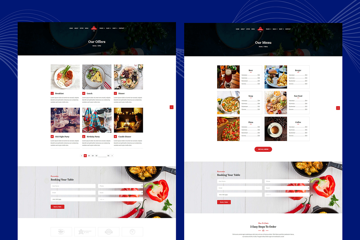 Petuk - Restaurant HTML Template, a HTML Template by THESOFTKING (Photo 3 of 3)