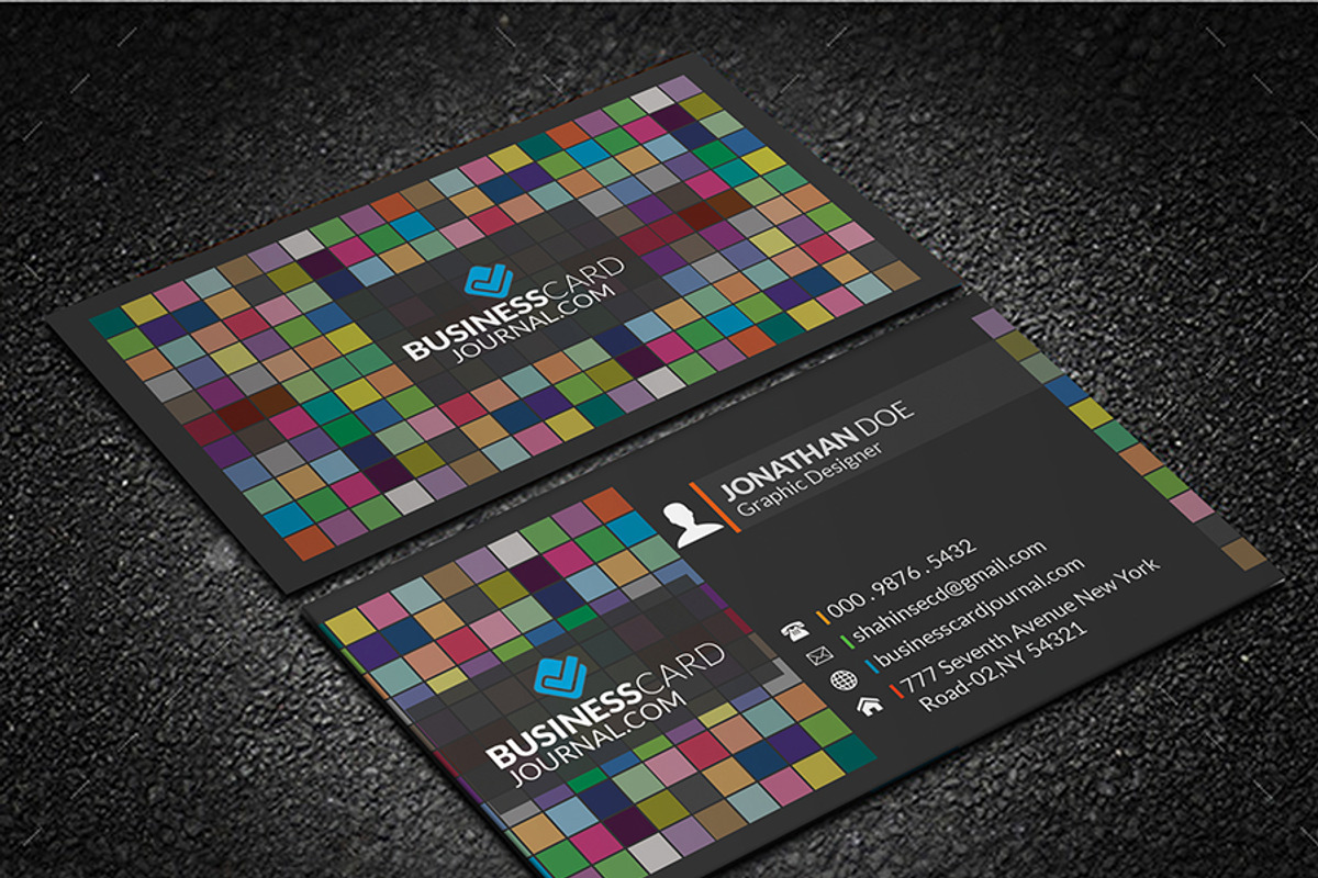Box Business Card, a Business Card Template by DesignGhar (Photo 1 of 5)