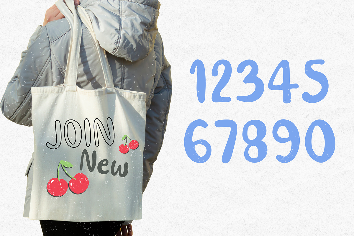 Carrymom font, a Handwritten Font by JJuta (Photo 5 of 5)