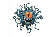 Prompt Bacteria Clipart Sublimation, a Decorative Illustration by Creative design (Thumbnail 4 of 7)