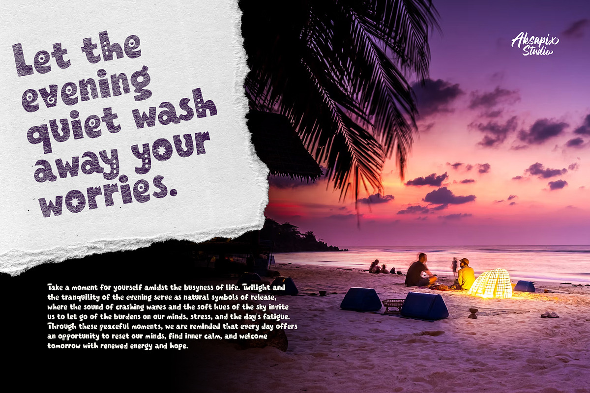 Biku Socha - display font, a Handwritten Font by Aksapix Studio (Photo 5 of 8)