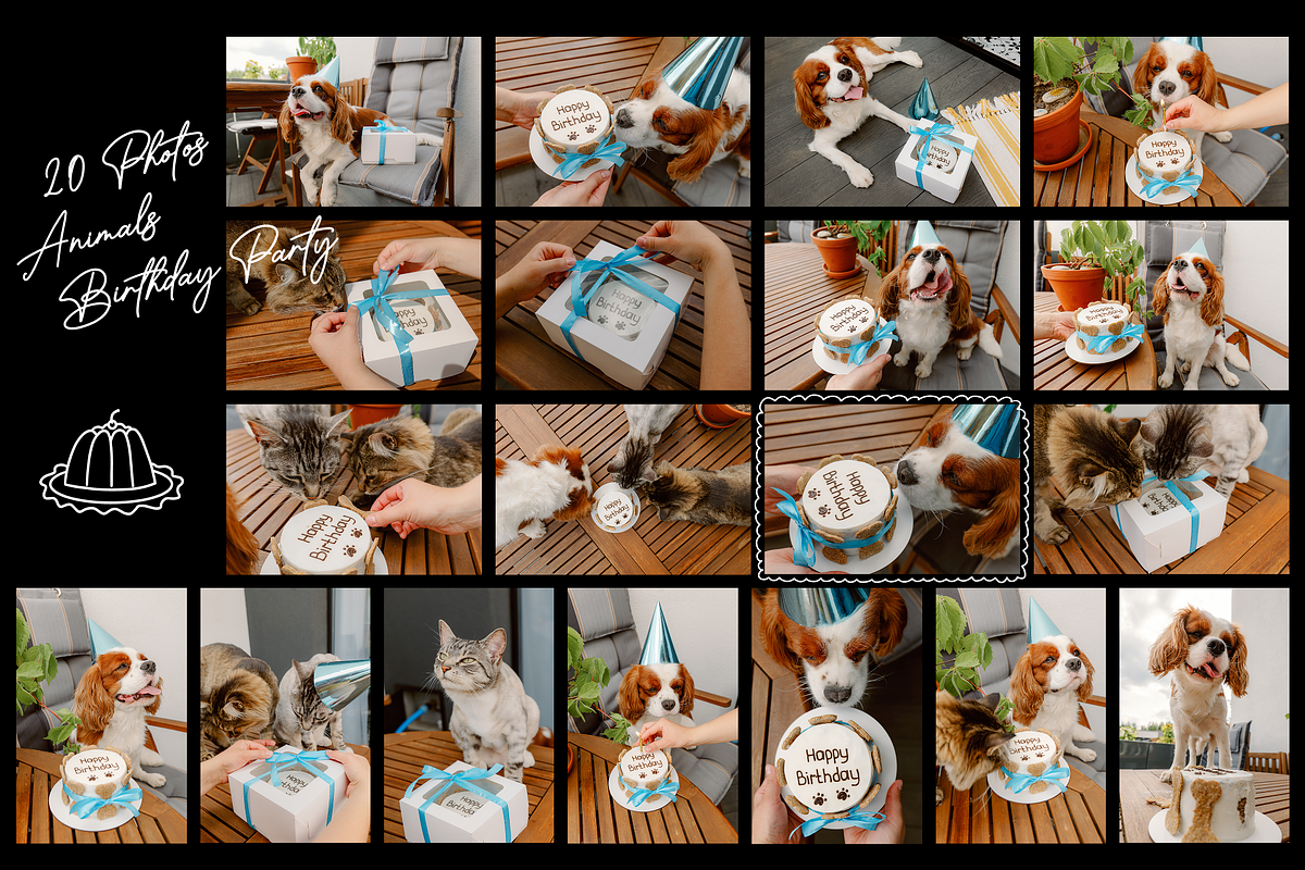Birthday Party Graphics & Photos, an Object Illustration by ApollinariaManko (Photo 3 of 14)