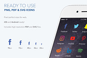 2022 Clean & Simple Social Icons, an Icon by Poego Social (Thumbnail 4 of 5)