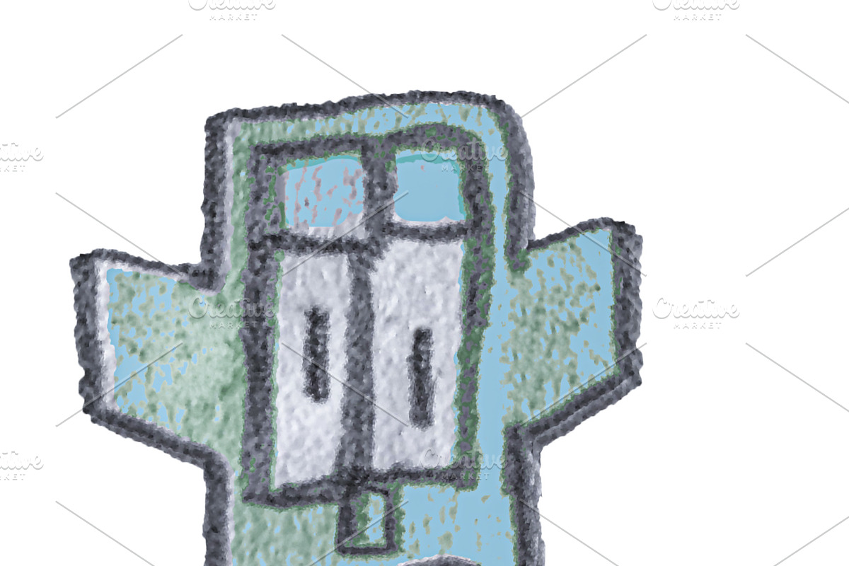Fantasy hand drawn character, a Person Illustration by DanFLCreativo
