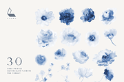 Dusty Blue Floral Wedding Set, an Illustration by Karma (Thumbnail 12 of 16)