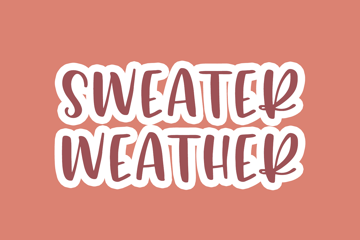 Pumpkin Chunk Sans, a Sans Serif Font by Beck McCormick (Photo 3 of 10)