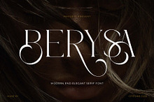 Berysa Medern End Eleganc Serif