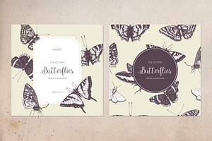 Vintage Butterflies Collection