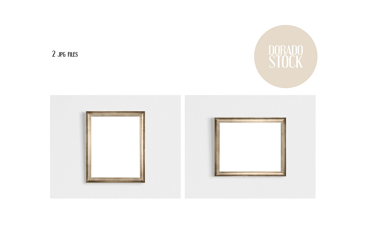 Isolated Old Frames Mockup, a Print Template by Dorado Stock (Photo 5 of 7)