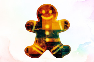 Christmas Gingerbread Man PNG, an Illustration by Sublimation Artist