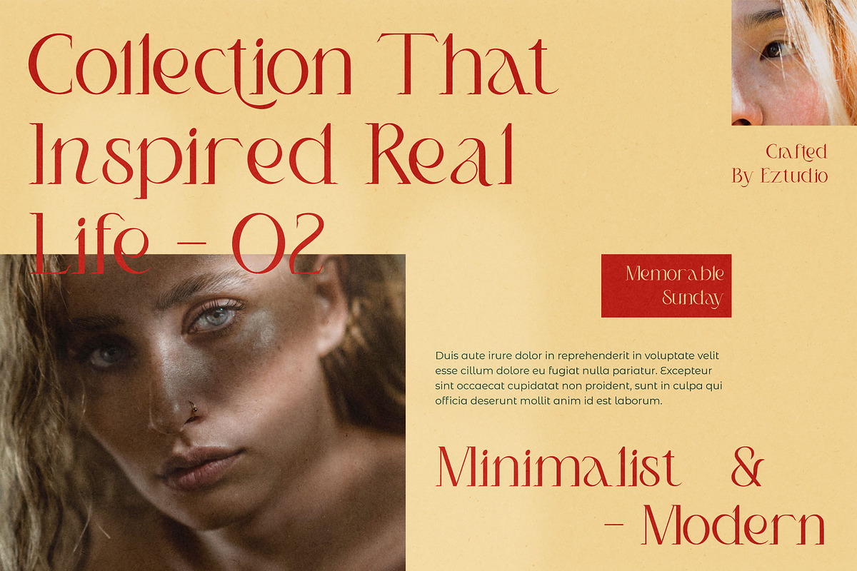 Fasllena - Classic Serif Font, a Serif Font by Eztudio (Photo 5 of 14)
