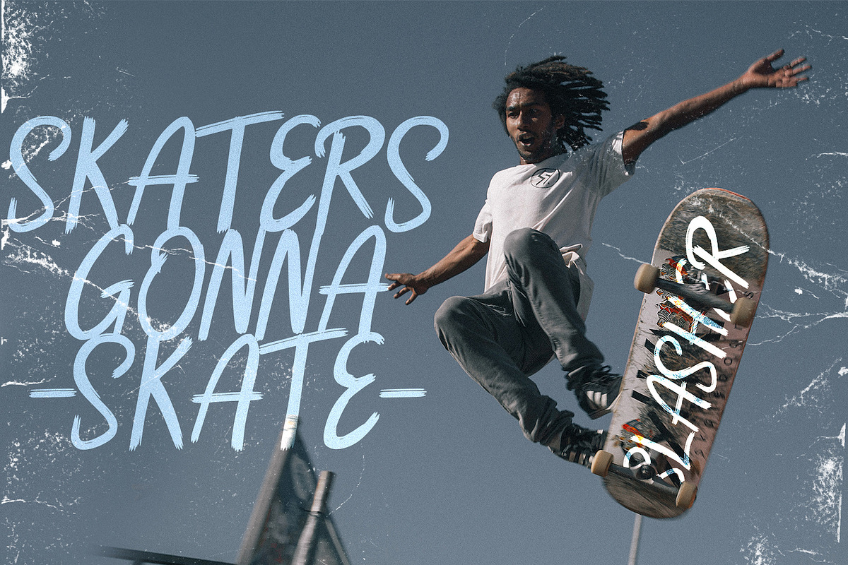 Reinstay - Brush Script Font preview 5