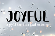 Rainy Day Handwriting Script Font, a Script Font by PARAMAJAN (Thumbnail 3 of 11)