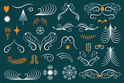 Christmas Ornaments Set, a Decorative Illustration by lenlis (Thumbnail 5 of 13)