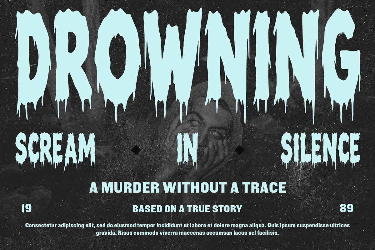 Dockerl Lectohen Spooky Slime Horror, a Sans Serif Font by Maulana Creative (Photo 2 of 7)