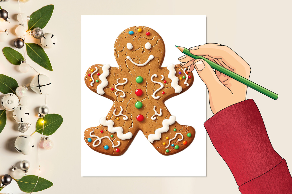 Cozy Winter Cabin Clipart, an Illustration by designcity5 (Photo 5 of 5)