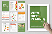 Keto Diet Ebook Planner, an UI Kit Template by MightyDesign (Thumbnail 1 of 10)